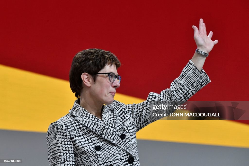 GERMANY-POLITICS-CDU-CONGRESS