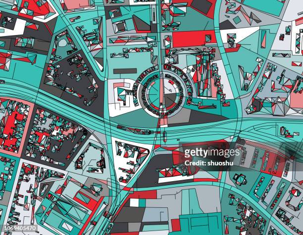 berlin stadtplan illustration - map city stock-grafiken, -clipart, -cartoons und -symbole