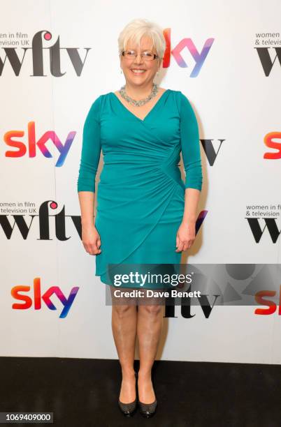 Carrie Gracie attends the Sky Women in Film and Television UK Awards 2018 at the London Hilton on December 7, 2018 in London, England.