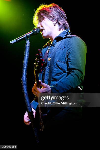 John Rzeznik of Goo Goo Dolls performs on stage at O2 Academy on November 17, 2010 in Leicester, England.