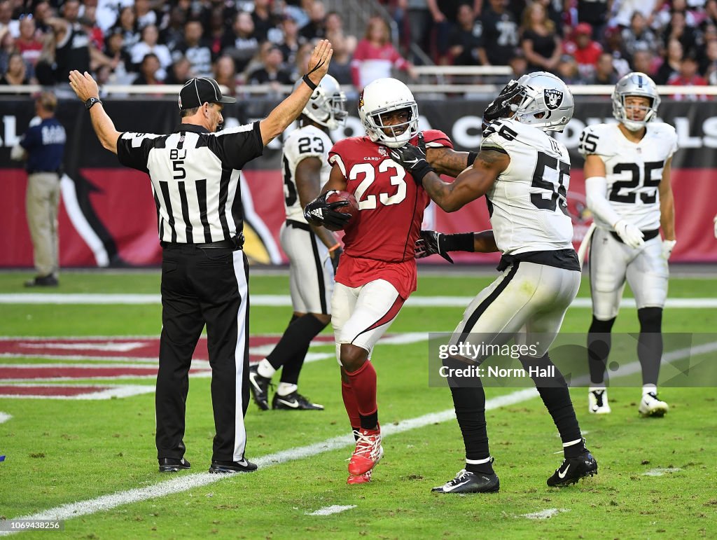 Oakland Raiders v Arizona Cardinals