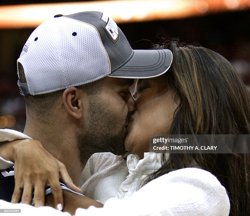 Frenchman Tony Parker of the San Antonio