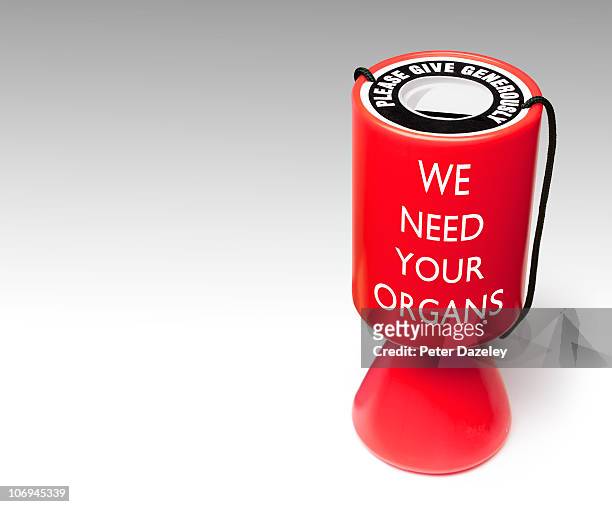 organ donation collection box - ethical treatment stock pictures, royalty-free photos & images