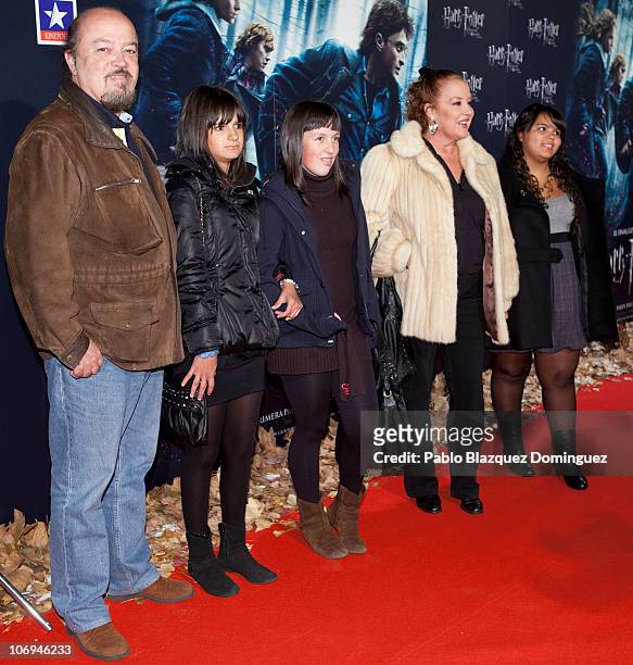 Fedra Lorente attends 'Harry Potter and the Deathly Hallows: Part 1' Photocall at Kinepolis Cinema on November 17, 2010 in Madrid, Spain.
