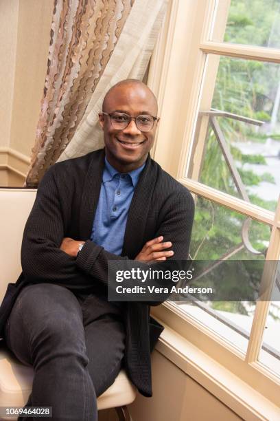 Director Barry Jenkins at the "If Beale Street Could Talk" Press Conference at the Four Seasons Hotel on November 17, 2018 in Beverly Hills,...
