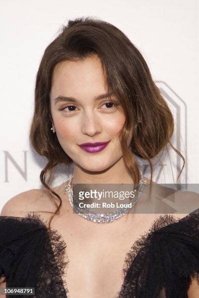 Actress Leighton Meester attends the launch of the Court of Jewels ...