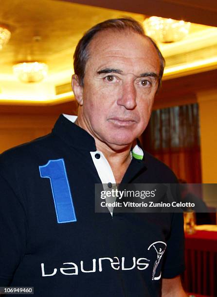 Hugo Porta attends the Laureus Academy Forum Session 3 held at Hotel Principe Di Savoia on November 18, 2010 in Milan, Italy.