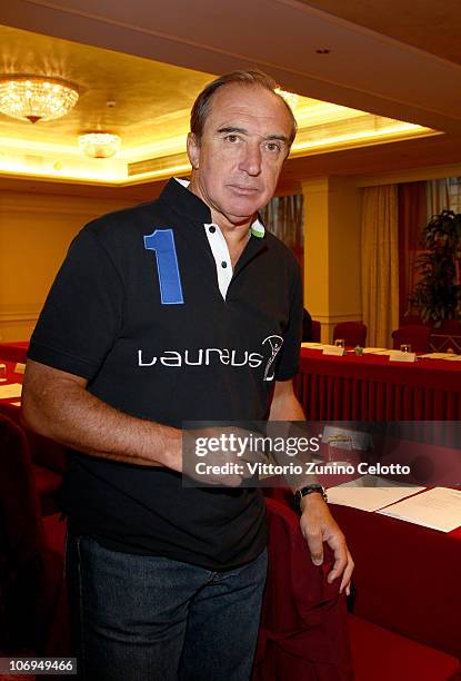 Hugo Porta attends the Laureus Academy Forum Session 3 held at Hotel Principe Di Savoia on November 18, 2010 in Milan, Italy.