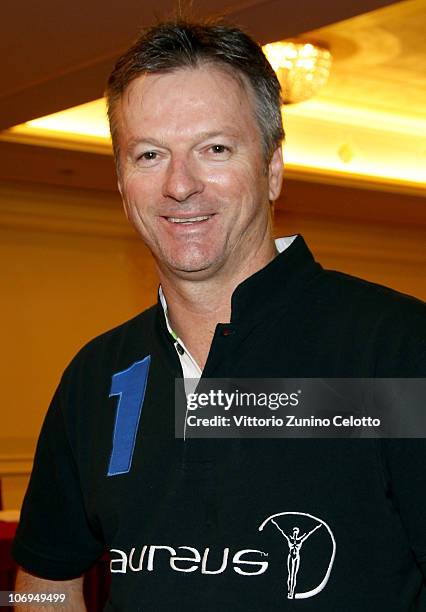 Steve Waugh attends the Laureus Academy Forum Session 3 held at Hotel Principe Di Savoia on November 18, 2010 in Milan, Italy.