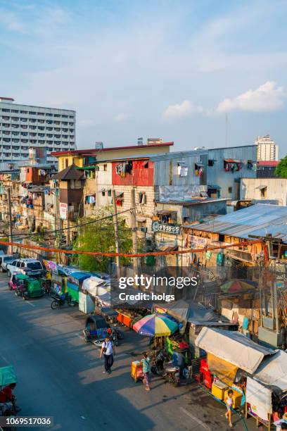 quiapo, manila, philippines - filipino tricycle stock pictures, royalty-free photos & images
