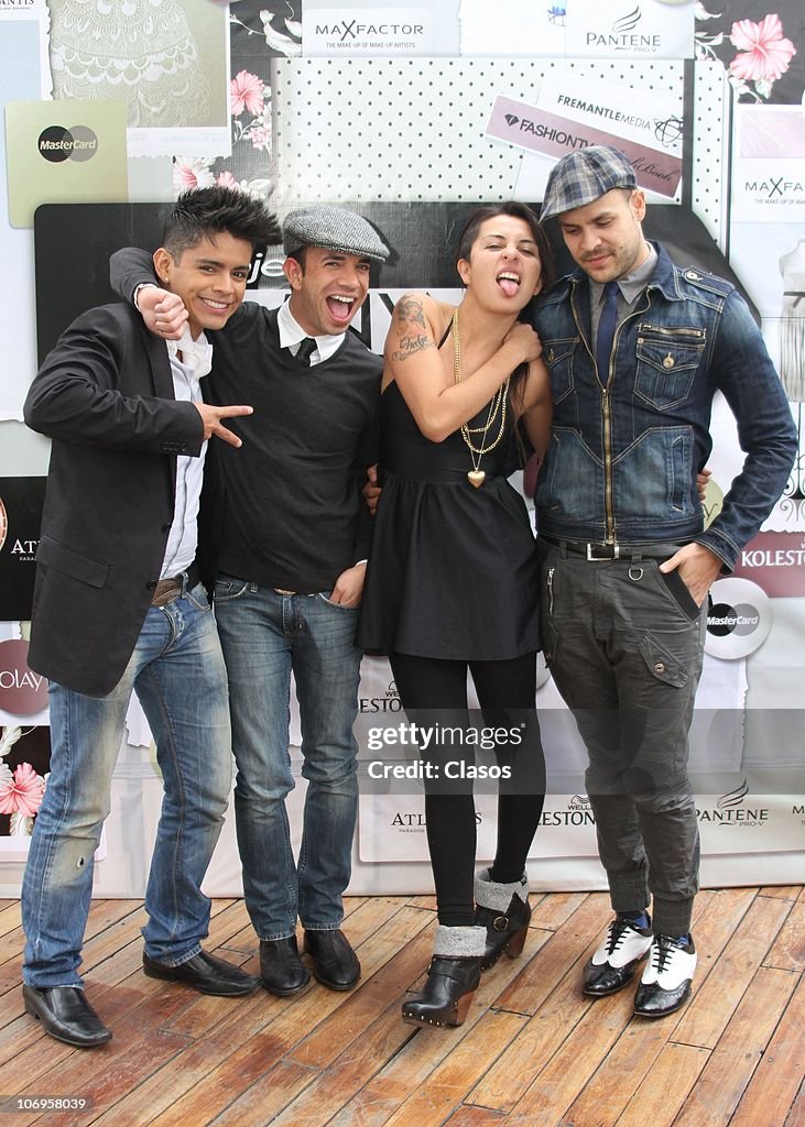 Alex Peimbert, Laura Carrillo, Noe Roa and Mauro Babun, finalists of ...