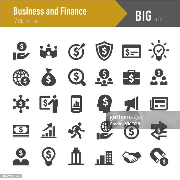 stockillustraties, clipart, cartoons en iconen met business en financiën icon - grote reeksen - mergers and acquisitions