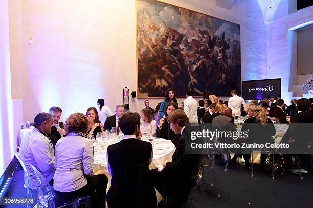 Atmosphere during the Laureus Sport For Good Foundation Banquet held at Pinacoteca di Brera on November 18, 2010 in Milan, Italy.