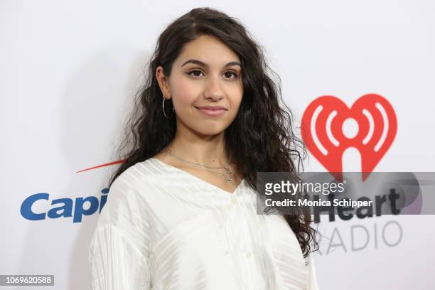 Alessia Cara attends Z100's Jingle Ball 2018 at Madison Square Garden on December 7, 2018 in New York City.