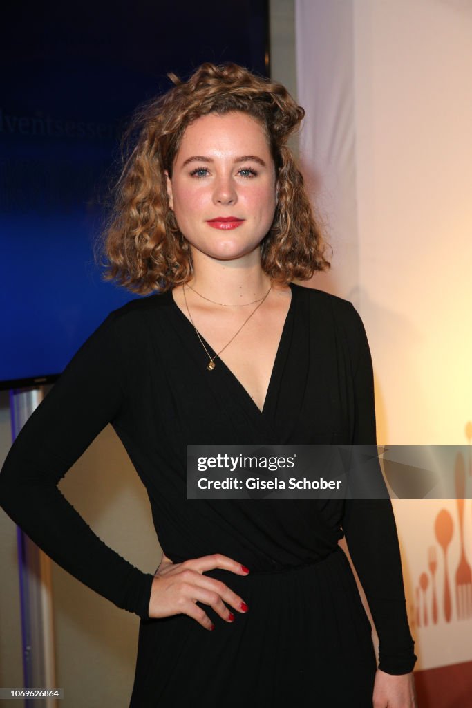 Klara Deutschmann During The ARD Advent Dinner Hosted By The Program