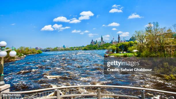 ottawa river canada 2017 - ottawa landscape stock pictures, royalty-free photos & images