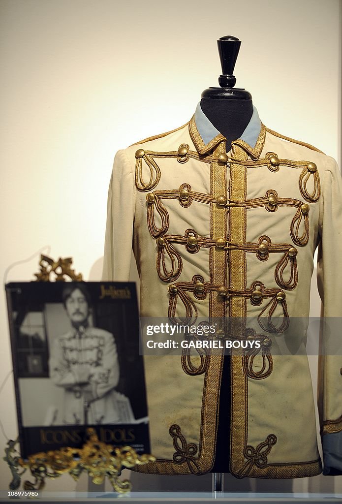 A jacket worn by John Lennon in 1966 for