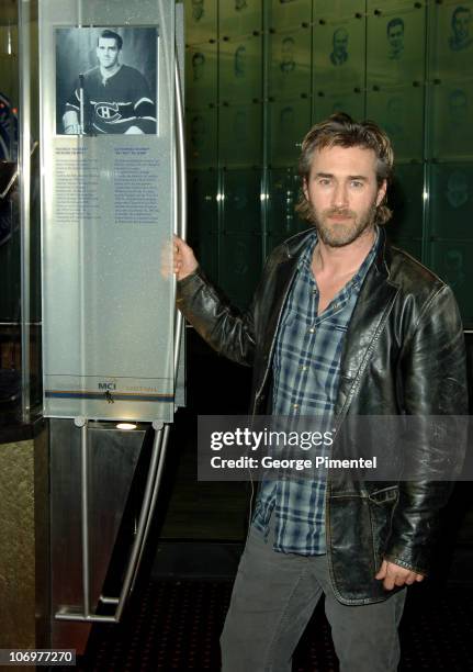 Roy Dupuis during "The Rocket" Premiere, Toronto Canada at Hockey Hall of Fame in Toronto, Ontario, Canada.