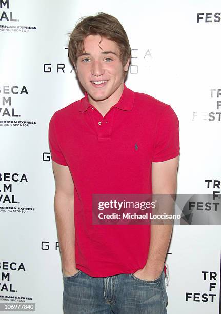 Trevor Morgan during 5th Annual Tribeca Film Festival - "Land Of The Blind" Premiere - Inside Arrivals at Tribeca Grand Hotel in New York City, New...