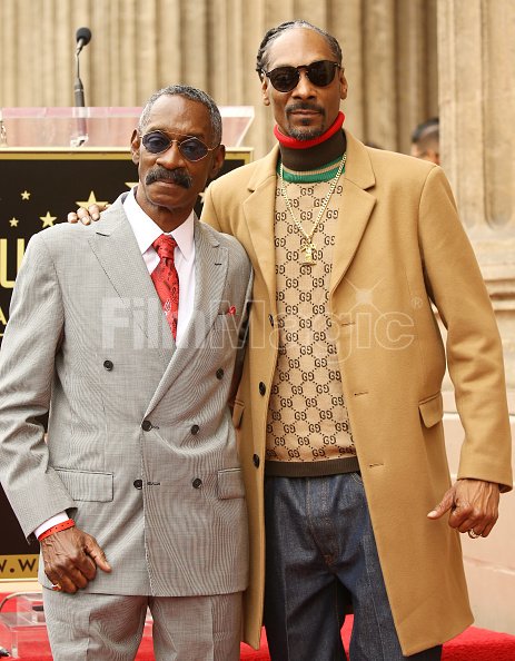 Snoop Dogg and his father...
