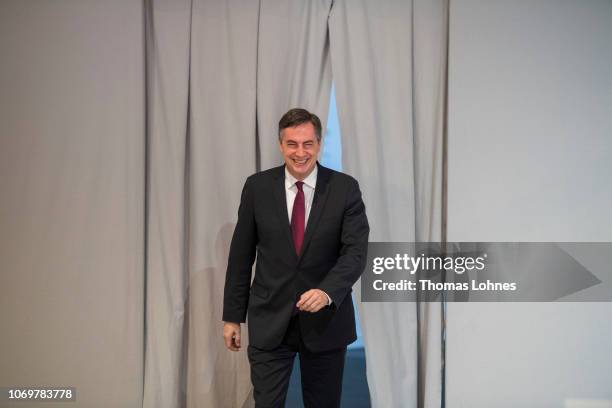 David McAllister, head of the German Christian Democrats in Lower Saxony, at the federal congress of the CDU on December 8, 2018 in Hamburg.