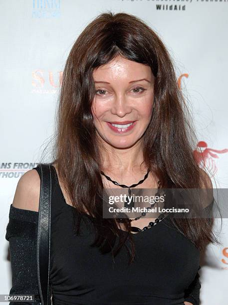 Jaid Barrymore during Invest In Our World Benefit at Nikki Broadway in New York City, New York, United States.