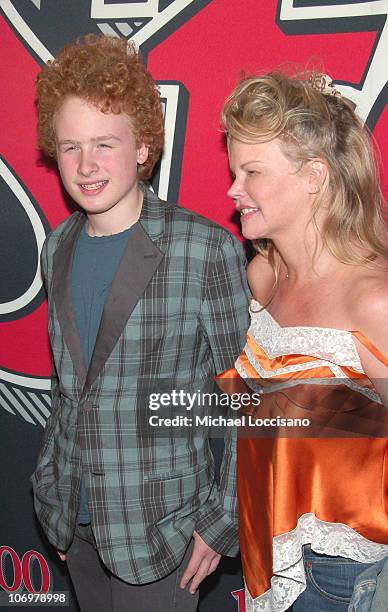 James Garfunkel and mother Kim Garfunkel during Rolling Stone Magazine Celebrates 1000th Cover at Hammerstein Ballroom in New York City, New York,...