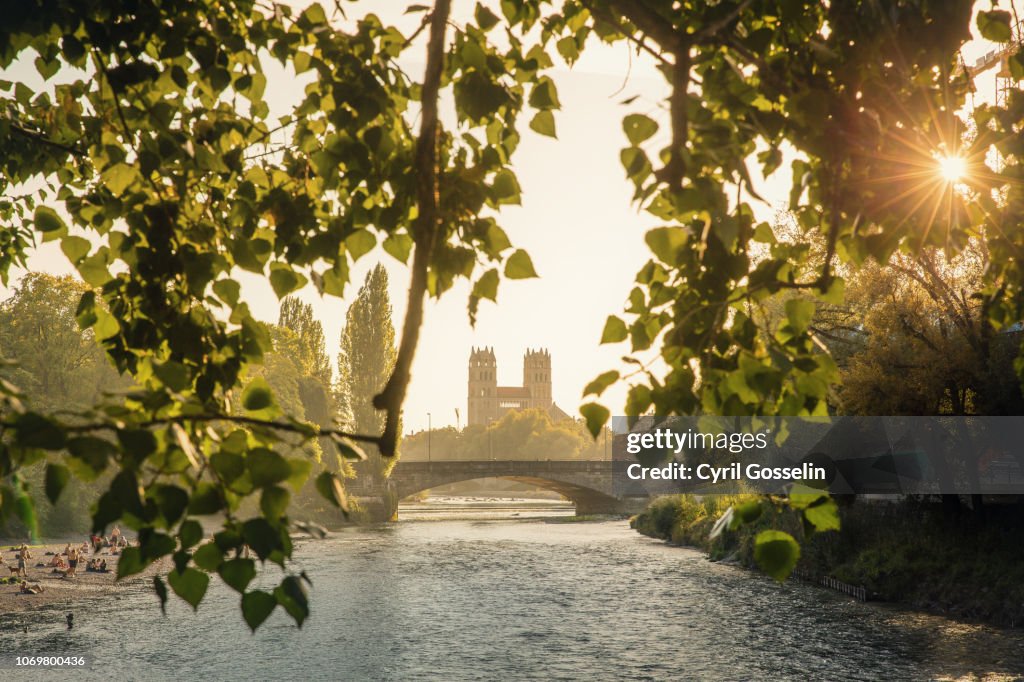 Late summer afternoon in Munich