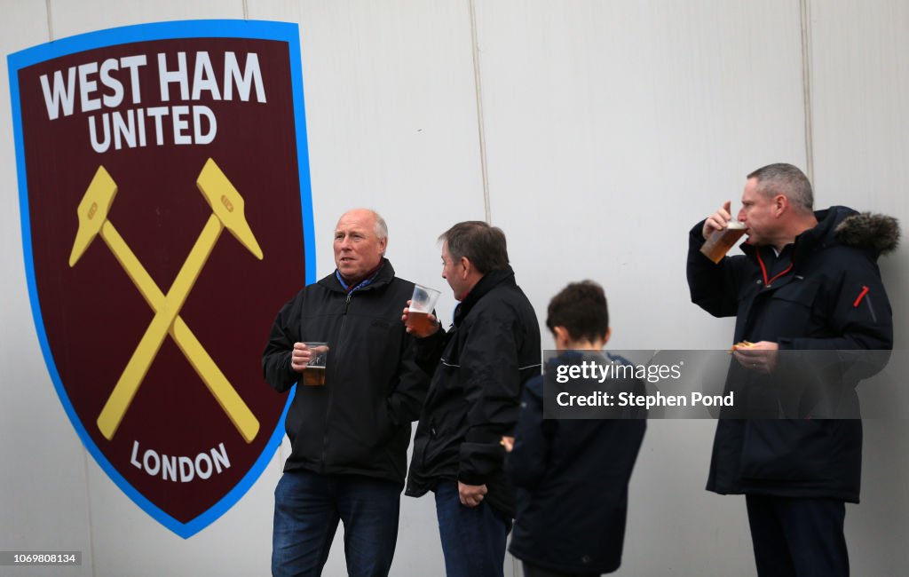 West Ham United v Crystal Palace - Premier League