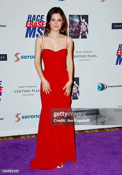 Rachel Bilson during 13th Annual Race to Erase MS - "Disco Fever to Erase MS" - Arrivals at Hyatt Regency Century Plaza in Century City, California,...