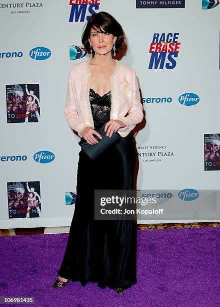 Lara Flynn Boyle during 13th Annual Race to Erase MS - "Disco Fever to Erase MS" - Arrivals at Hyatt Regency Century Plaza in Century City,...