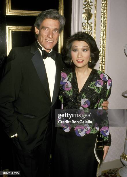 Maury Povich and Connie Chung during N.A.T.A.S. Emmy Recognition Awards at Plaza Hotel in New York City, New York, United States.