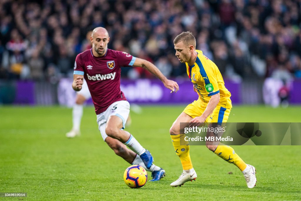 West Ham United v Crystal Palace - Premier League