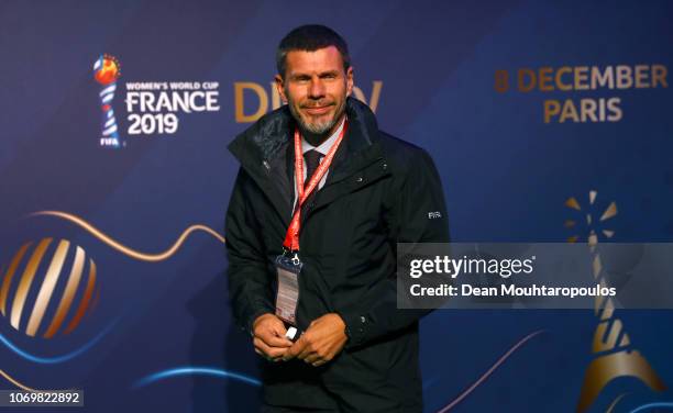 Zvonimir Boban, FIFA Deputy Secretary General arrives on the green carpet during the FIFA Women's World Cup France 2019 Draw at La Seine Musicale on...