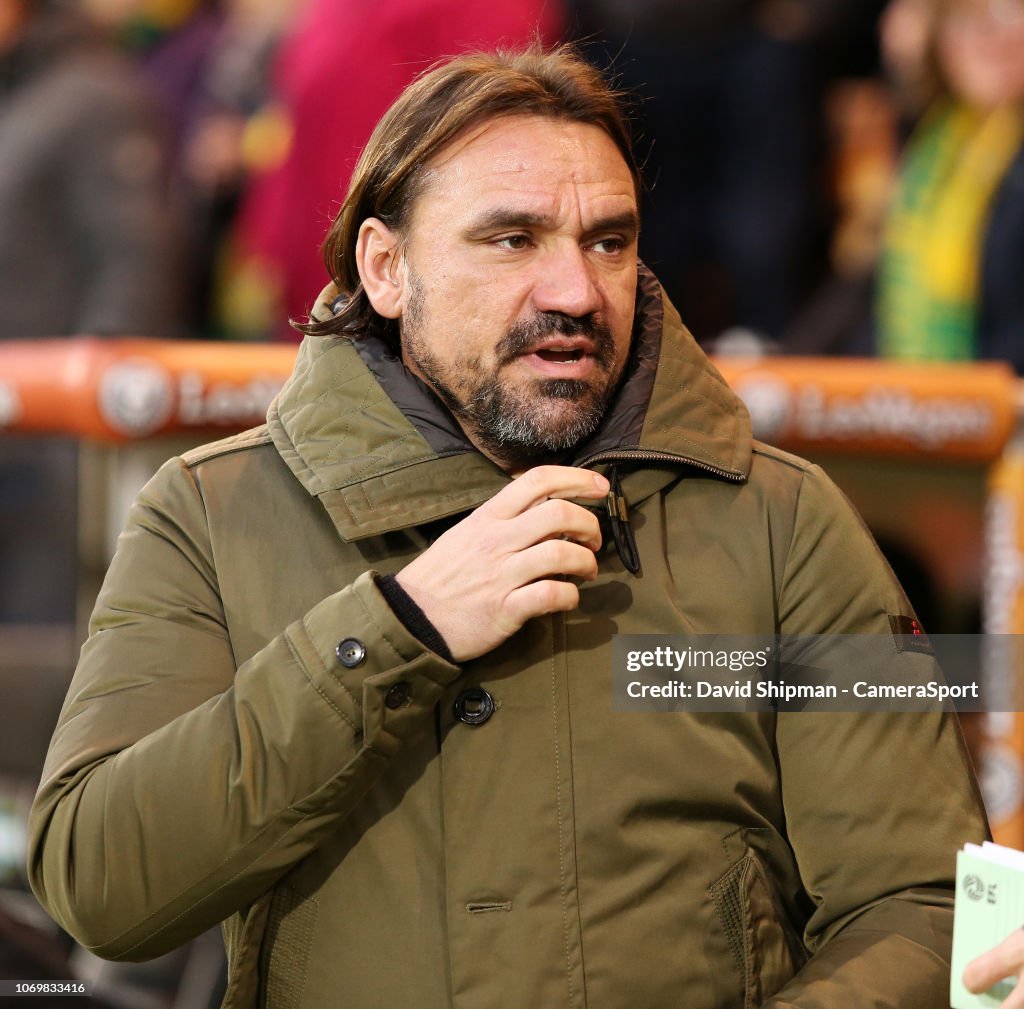 Norwich City v Bolton Wanderers - Sky Bet Championship