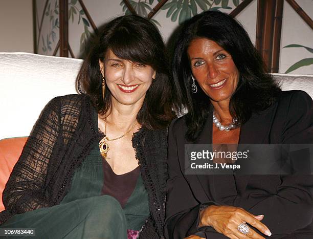 Ruth Vitale and Cathy Winterstern during 2006 Cannes Film Festival - Palisades Pictures and Baby Phat Salute Independent Film Under the Stars at...