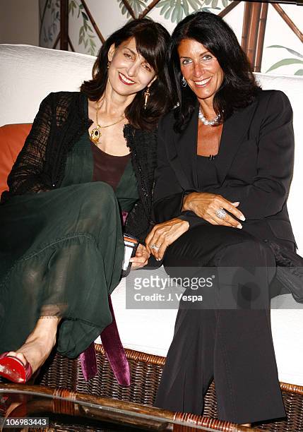 Ruth Vitale and Cathy Winterstern during 2006 Cannes Film Festival - Palisades Pictures and Baby Phat Salute Independent Film Under the Stars at...