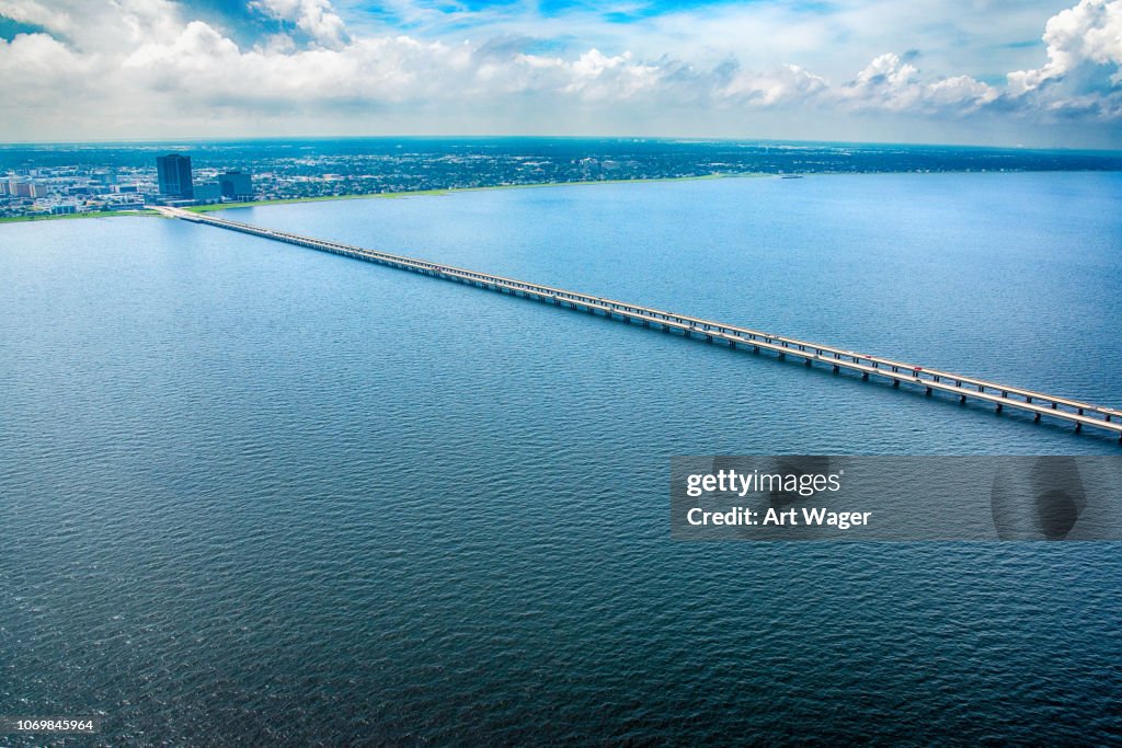 Lake Pontchartrain Causeway at Metarie