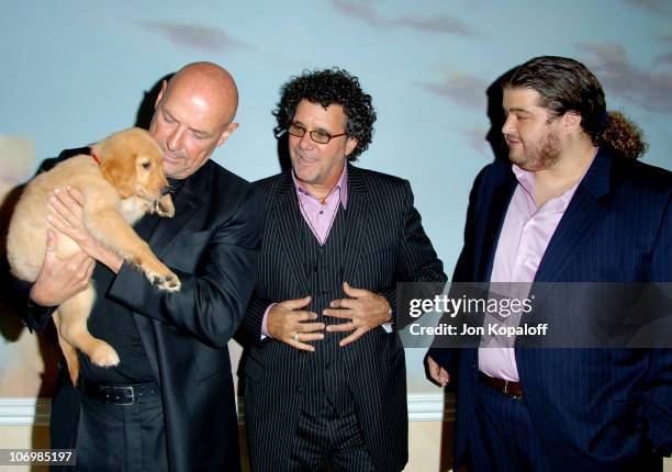 Terry O'Quinn, Jack Bender and Jorge Garcia during The Wellness Community Hosts "Tribute to the Human Spirit" Awards Gala - May 25, 2006 at Beverly...