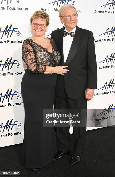 Claude Mann and Alfred Mann during 3rd Annual Alfred Mann Foundation Innovation and Inspiration Gala Honoring Richard and Nancy Riordan at Mann...