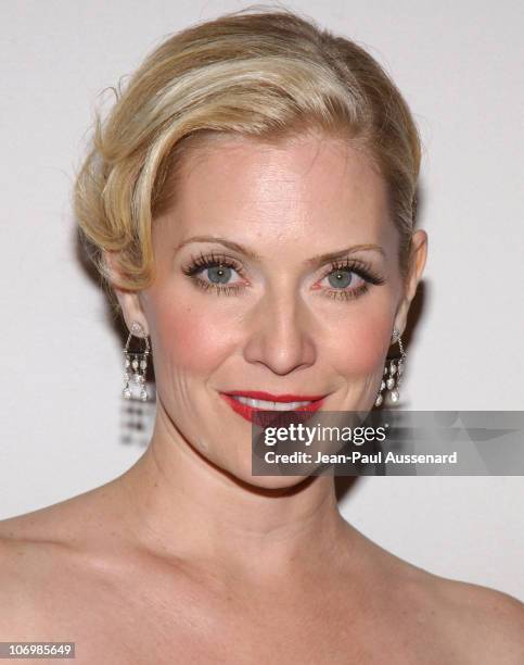 Emily Procter during The Museum of Television & Radio Honors Leslie Moonves and Jerry Bruckheimer - Arrivals at Regent Beverly Wilshire Hotel in...