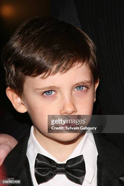 Seamus Davey-Fitzpatrick during The Cinema Society & DKNY Jeans present a special screening of "The Omen", arrivals at Angel Orensanz Foundation at...