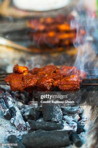 sheek tikka kebabs - tandoor oven stock pictures, royalty-free photos & images