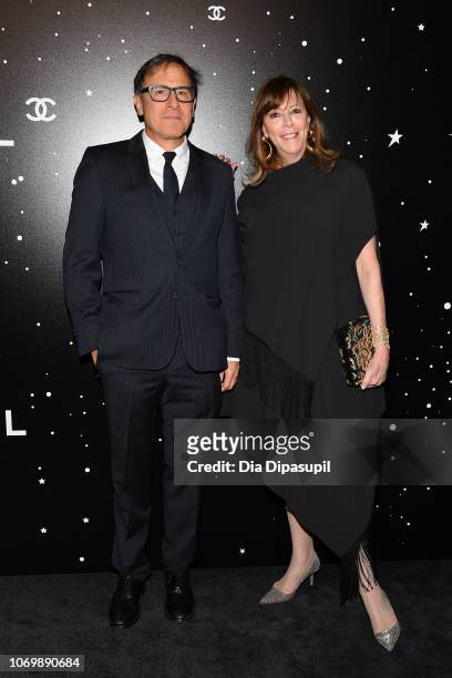David O. Russell and Jane Rosenthal attend the 2018 Museum of Modern Art Film Benefit: A Tribute To Martin Scorsese at Museum of Modern Art on...