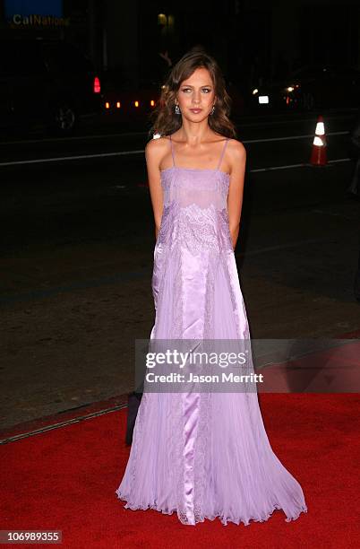 Allegra Versace during AFI Fest 2006 Black Tie Opening Night Gala and US Premiere of Emilio Estevez's "Bobby" - Arrivals at Grauman's Chinese Theater...