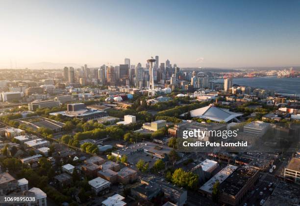 seattle city - seattle stock pictures, royalty-free photos & images