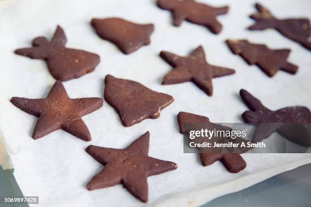 christmas fail! - burnt cookies stock pictures, royalty-free photos & images