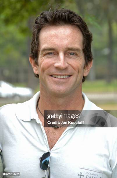 Jeff Probst during "A Time for Heroes" Carnival Hosted By Disney - Arrivals at Wadsworth Theater in Westwood, California, United States.