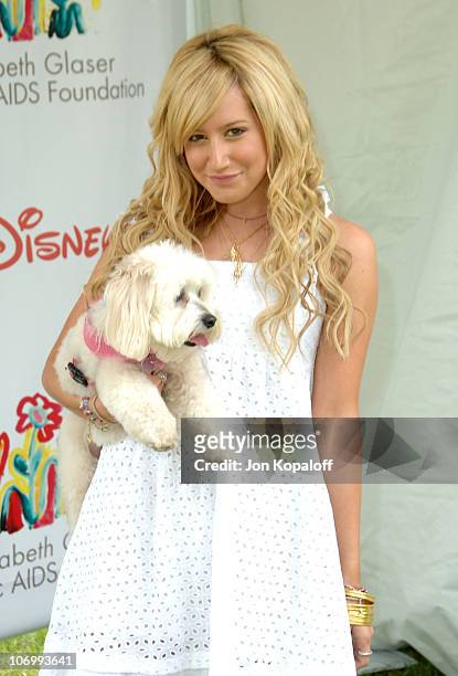 Ashley Tisdale during "A Time for Heroes" Carnival Hosted By Disney - Arrivals at Wadsworth Theater in Westwood, California, United States.
