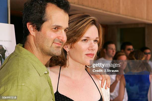 Catherine Dent and husband Peter during 2006 Los Angeles Film Festival - "Who Killed The Electric Car" Screening and "Green Day" Fair at Westwood in...